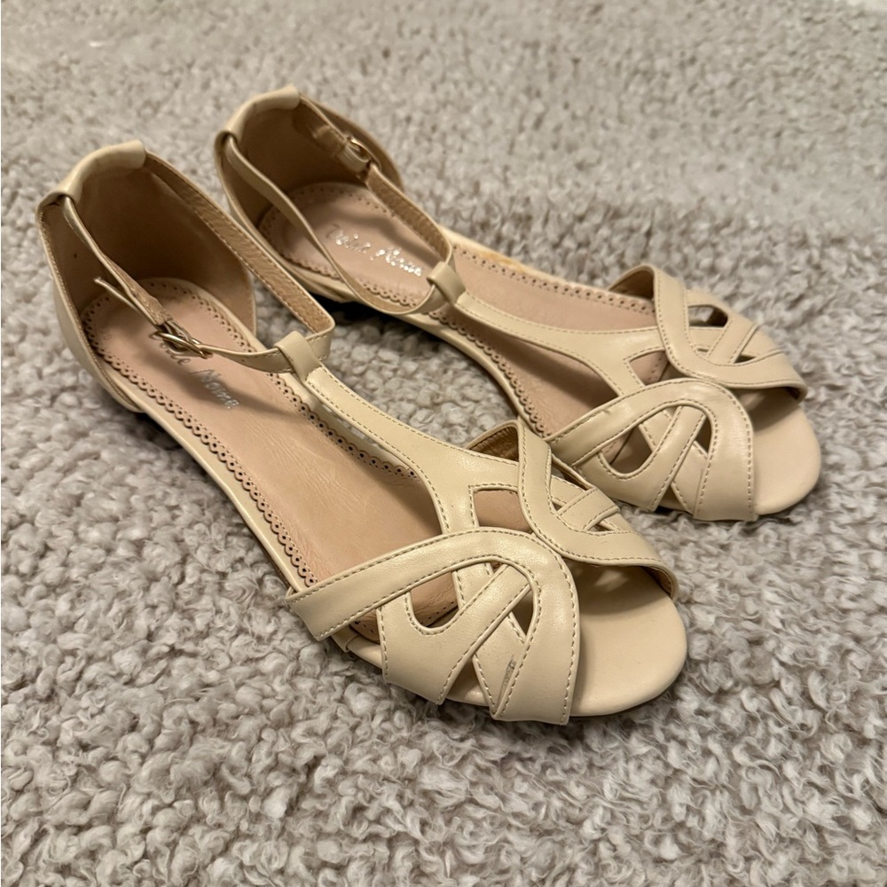 Dolce Nome T-strap Shoes (ModCloth)